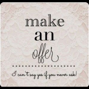 ACCEPTING OFFERS 🖤🖤